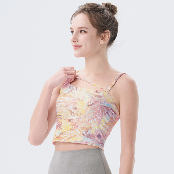 上下セット】カラフルフェザー セットアップ |イージーヨガ通販