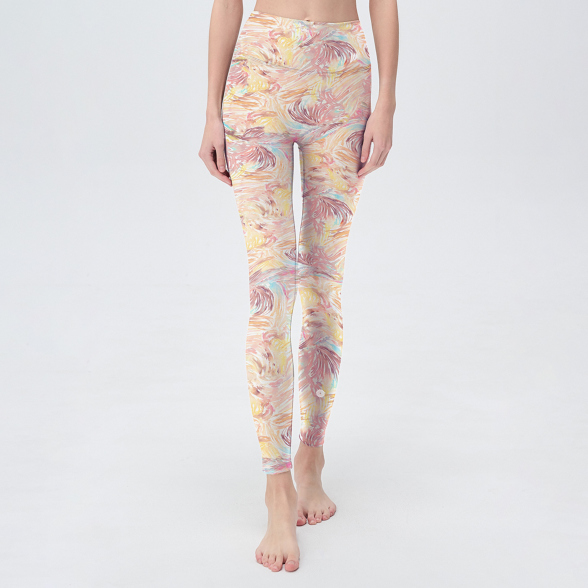 上下セット】カラフルフェザー セットアップ |イージーヨガ通販