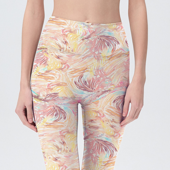 上下セット】カラフルフェザー セットアップ |イージーヨガ通販