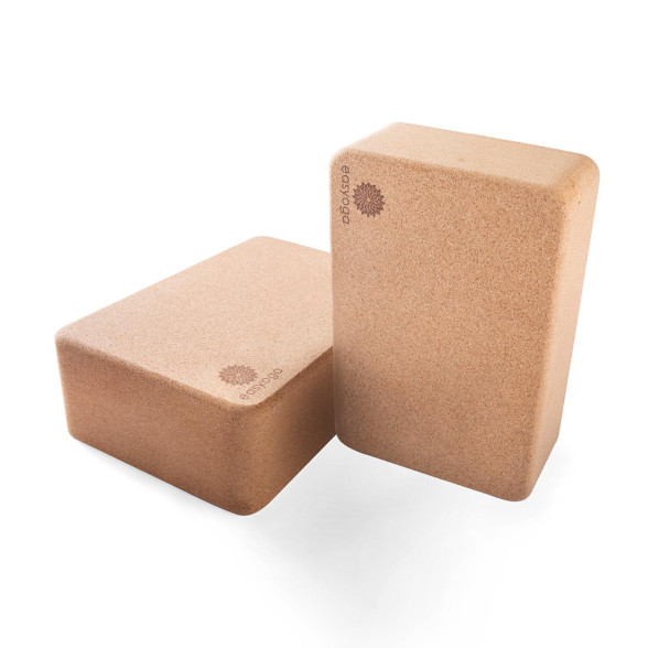 エコ コルクヨガブロック／ブラウン |イージーヨガ通販