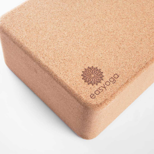 エコ コルクヨガブロック／ブラウン |イージーヨガ通販