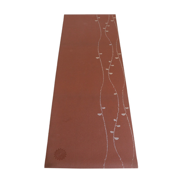 6mm ナーディヨガマット コーヒーレッド イージーヨガ通販