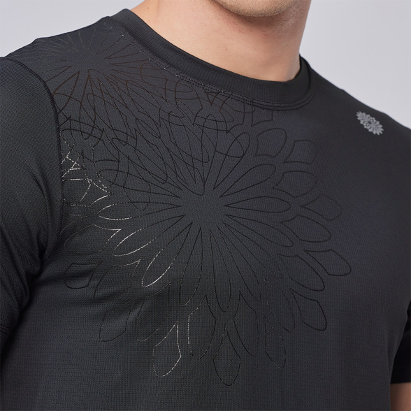 メンズ チャクラTシャツ／ブラック |イージーヨガ通販