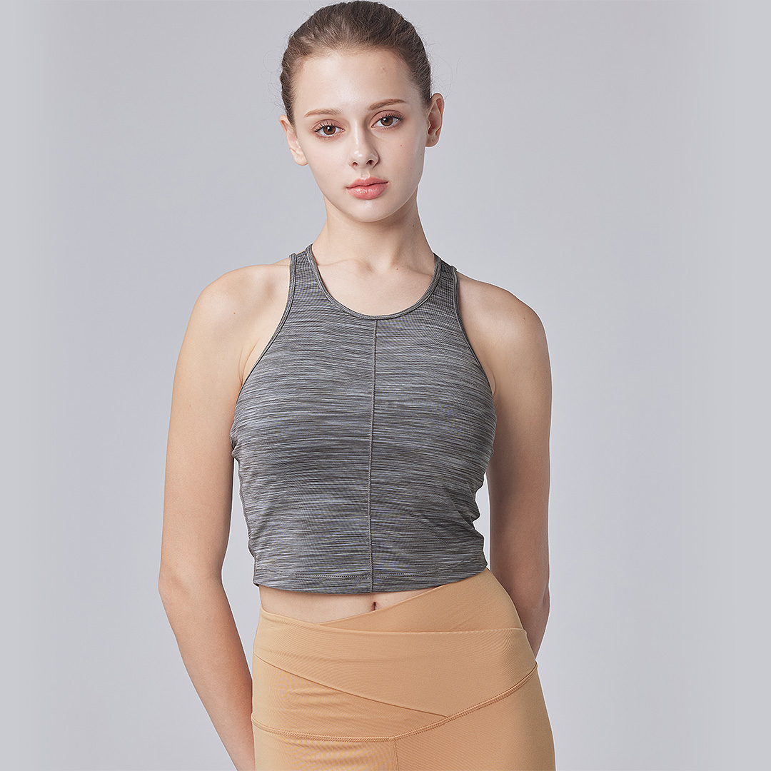 SALE 40%OFF】ディファインクロップドタンク／グレーホワイト