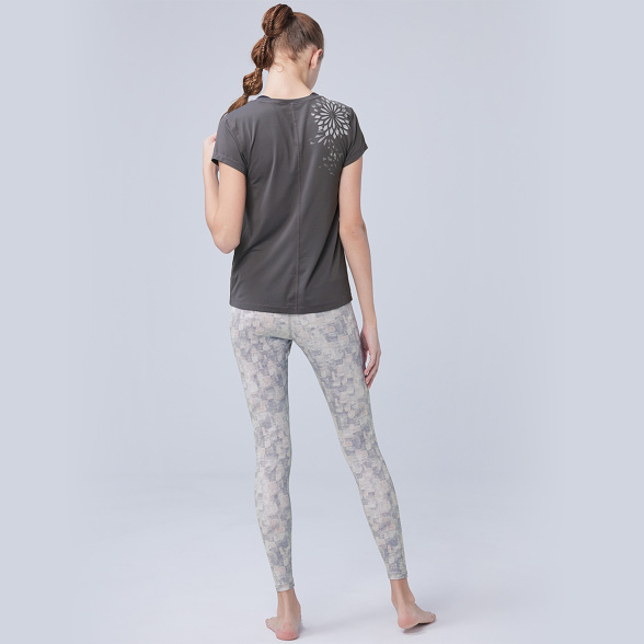 SALE 30%OFF】UネックチャクラTシャツ／ダークブルー |イージー