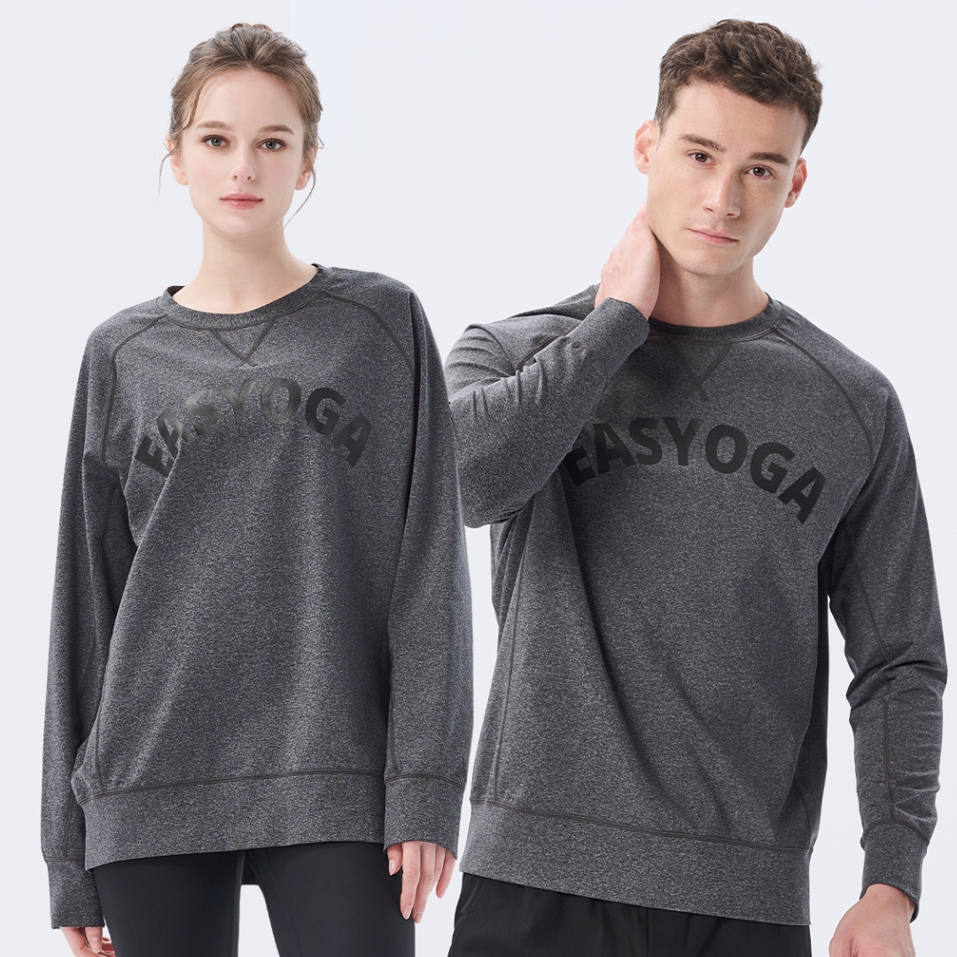 SALE 30%OFF】ユニセックスロゴロングスリーブ／Mブラック