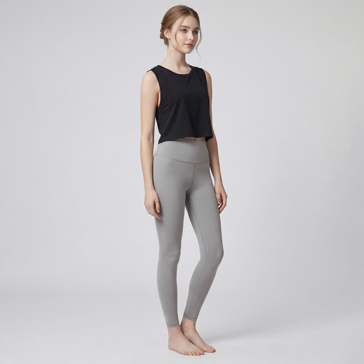 予約】ボックスカットタンク／ブラック |イージーヨガ通販