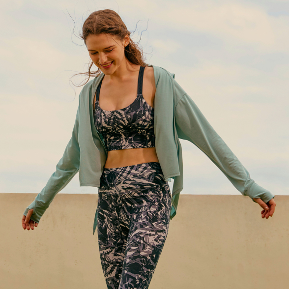 エレベートストラップラップ／ピンクグリーン |イージーヨガ通販