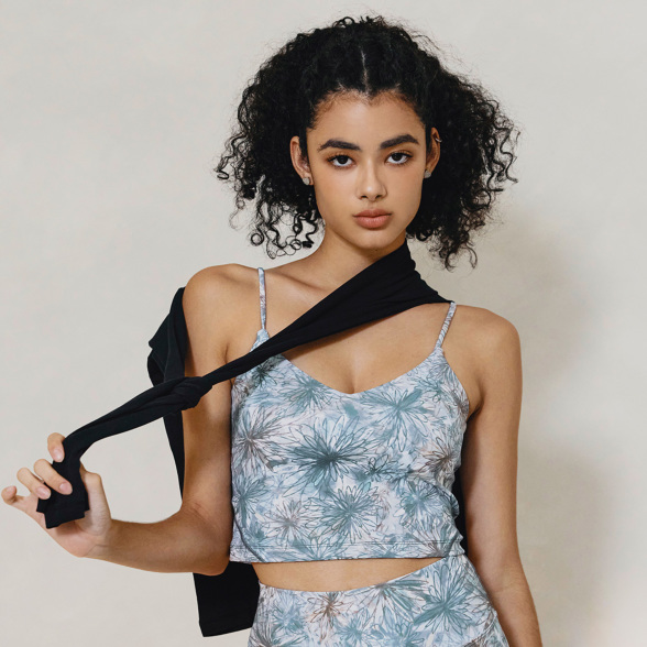 easyyoga イージーヨガ　ネビュラタンク　ブルー　M easyyoga イージーヨガ ネビュラタンク ブルー M 公式】easyoga｜着