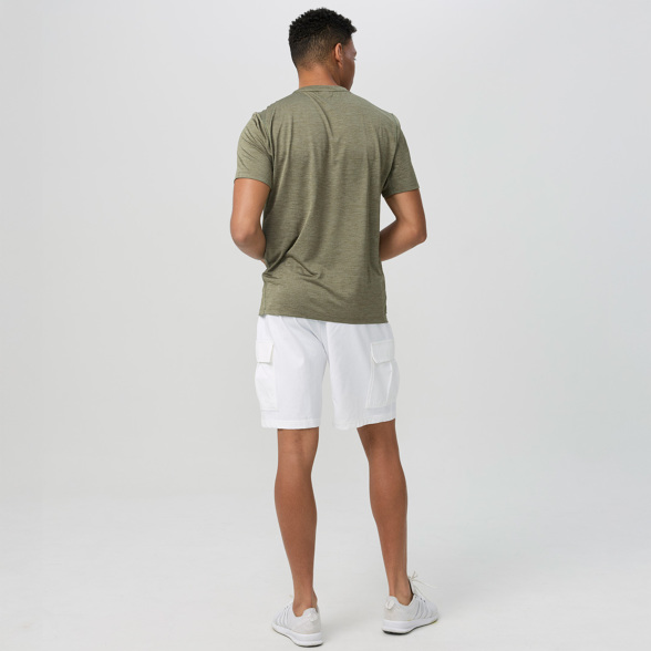 SALE 30%OFF】メンズクイックドライTシャツ／オリーブグリーン