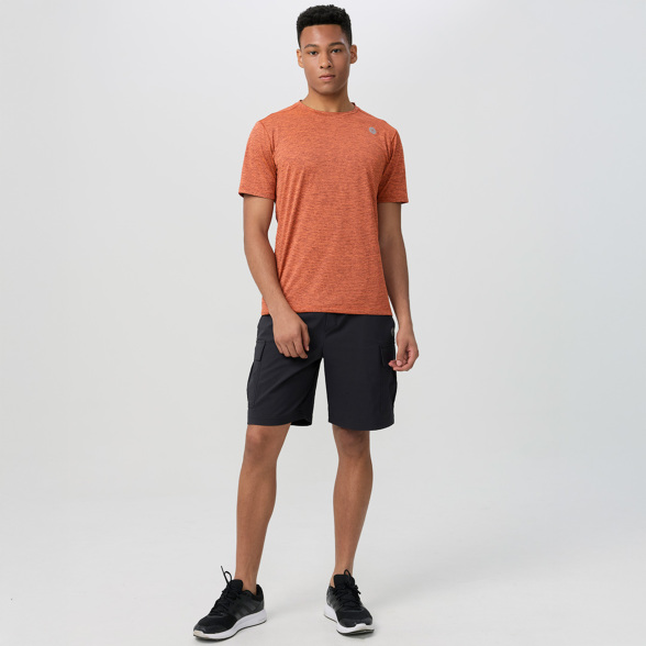 SALE 30%OFF】メンズクイックドライTシャツ／オレンジ |イージーヨガ通販