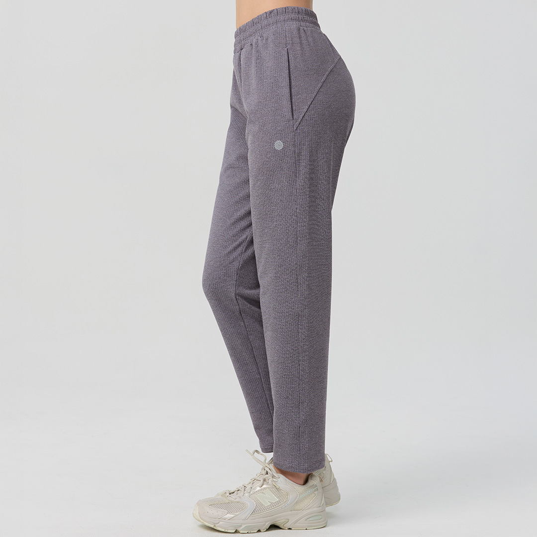 フリースアドーンパンツ／ピンクグレー |イージーヨガ通販