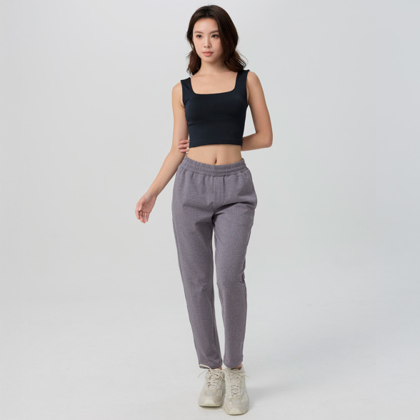 フリースアドーンパンツ／ピンクグレー |イージーヨガ通販