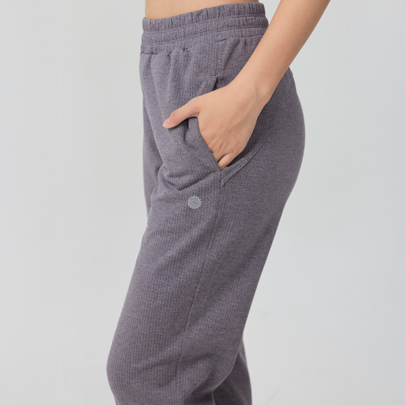 フリースアドーンパンツ／ピンクグレー |イージーヨガ通販